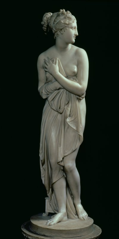 Venus, vista frontal, 1810 de Antonio Canova